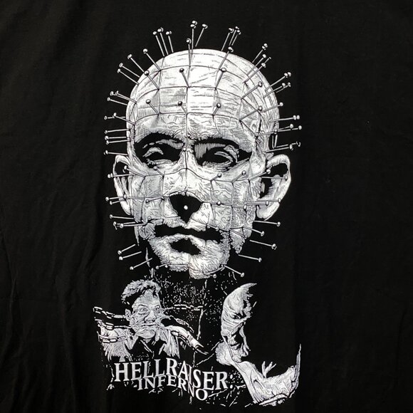 Hellraiser Inferno Pinhead Welcome to Hell Horror T-Shirt 2X - Picture 2 of 4